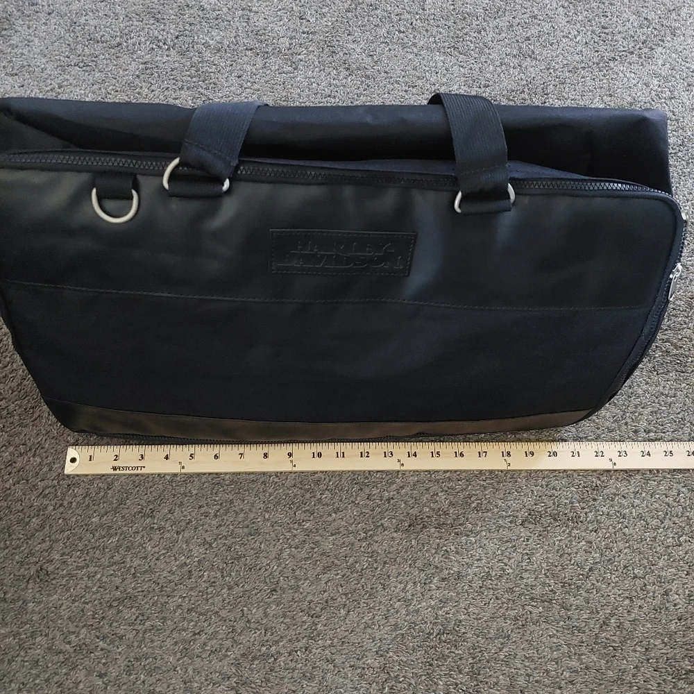 Harley-Davidson Duffle bag zip around Brandnew Moto Travel Canvas Leather